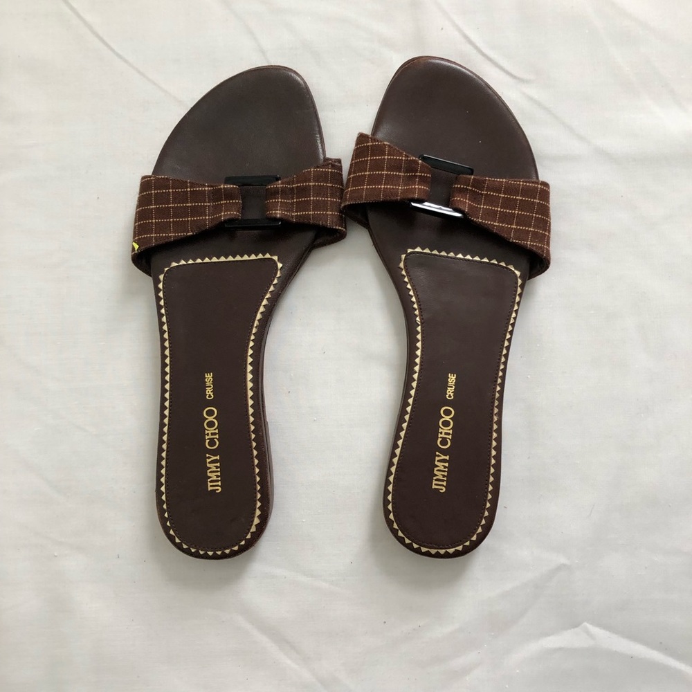 London Jimmy Choo Sandals w/ Dust Bag - Picture 2 of 6